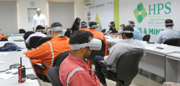 “قابكو” تستخدم الواقع الافتراضي لجلسات التدريب على التوعية بالسلامة