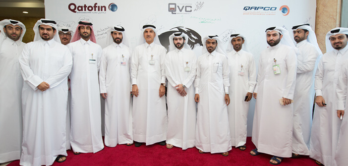 Tamim Al Majd mural in QAPCO Headquarters