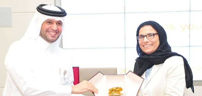QAPCO receives Thank You Award from Qatar University