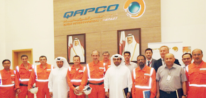 QAPCO welcomes Total’s VP in state-of-the-art facility